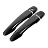 Adecuado para 15-24 Nissan Kicks Tazón de Manija de Puerta Exterior Pegatinas Protectoras Anti-Rayones Compatibles con Kicks