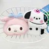 Cachorro Sanrio Parchia Fofo Pelúcia Melody Cabeça de Desenho Animado Acessórios de Panda Acessórios de Roupa