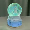 Bola de Cristal Luminosa Personalizada Cruz de Sirena Adornos Transfronterizos Decoraciones para el Hogar Manualidades de Resina Adornos Artesanías