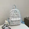 Mochila Feminina Fresca e Fofa Estilo Japonês Pequena Bolsa de Viagem Desenho Animado Fofo Estilo Doce Mochila Portátil