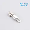 Número de fábrica. 3 Tiradores de Cremallera, Hebilla de Cremallera, Cabezal de Cremallera, Accesorios para Cabezal de Cremallera de Ropa y Equipaje, Aleación de Zinc Electrochapada No. 5 Cabezal de Cremallera