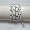 Corda Paracord de Poliéster Colorida com Ponto de Salto de 3mm Série Miu Corda Redonda Trançada Alças para Bolsas e Roupas DIY