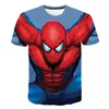 Camiseta Impresa Transfronteriza Nuevo Marvel Spider-Man para Hombre Casual de Manga Corta Deportiva Camisa 3D Chico Genial Vestido Callejero