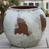 Macetas de Cerámica Florales Vintage Hechas a Mano con un Tacto Lujoso para el Jardín, Adecuadas para Phalaenopsis y Buganvilias, con Ramas Altas, Macetas Grandes de Cerámica Gruesa