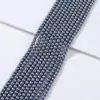 Hilo de Algodón Estilo Vidrio de Colores Perlas de Vidrio Cristal Blanco Australiano Imitación Perla de Vidrio Perlas Sueltas Pulsera DIY Collar Joyería Accesorios