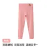 Pantalones térmicos para niños, de doble capa y engrosados para otoño e invierno, estilo nuevo, pantalones de algodón para niños, ropa interior térmica para niñas, pantalones de capa base que conservan el calor