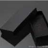 Atacado de fábrica caixa de embalagem de papelão preto de alta qualidade tampa céu e terra caixa de presente para chaveiro caixa universal em estoque