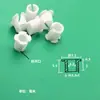 Buje de Nylon M2M3 Brida de Pa6 Brida t Manguito M4M5 Junta Pin de Posicionamiento Buje Junta de Aislamiento Almohadilla de Hombro de Plástico