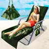 Suministro Exclusivo Transfronterizo de Fundas para Sillas de Playa de Microfibra, Serie de Hojas Impresas Digitalmente en 3D, A partir de una Pieza