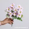 Buquê de Flores Artificiais Flor Persa Simulação Flor Estrela Céu Cheio 10 Cabeças Decoração de Flor Artificial Ornamentos para Arranjo de Flores Margaridas Mesa de Centro da Sala de Estar