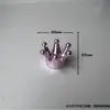 Manija de Corona Tapa de Taza de Cerámica Perla Superior de la Manija con Tornillos Utensilios de Cocina Accesorios para Muebles Accesorios Decorativos Hechos a Mano para Bricolaje