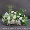 Arreglos Florales de Boda Estilo Bosque, Macetas Colgantes, Flores de Seda, Decoraciones de Pasillo, Decoraciones para la Ceremonia de Entrega del Coche de Boda, Escaparates, Plantas Verdes
