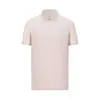 Camisa Polo de Nuevo Estilo para Hombre con Amoníaco Líquido Refrigerante, 40 Piezas, Rayas Antibacterianas y Repelentes de Mosquitos, Manga Corta, Versátil para Negocios Casuales y Deportes