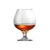 Copo de Brandy, Copo de Licor de Haste Curta, Vidro de Cristal, Taça Pequena para Vinho Tinto, Copo Alto Espesso Criativo para Uso em Restaurante e em Casa