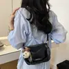 Bolso Cuadrado Pequeño de Cuero Suave Arrugado con Cera Aceitada Estilo Retro para Mujer, Bolso Bandolera de Hombro Único para el Viaje Diario, Bolso Tote Pequeño Súper Popular para Salir