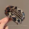 Pinza para el Cabello Sin Costuras Que No Daña el Cabello, Pinza de Garra de Paua de Alta Gama para Mujer, Elegante Pinza de Pato para Peinados Recogidos, Pasador