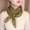 Bufanda Nueva de Algodón 90x90 para Mujer Otoño/Invierno 2026 Transpirable Pañuelo para la Cabeza de Mamá Protección Solar Bufanda Parasol a Prueba de Polvo
