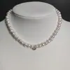 2025 Nuevo Collar de Perlas de Agua Dulce Natural Aurora Xiao Mi Cadena para Clavícula de Perlas Pequeñas de Alto Grado, Más Fácil de Combinar