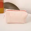 25 Novas Sacolas de Cosméticos Listradas Mais Vendidas Transfronteiriças Indianas de Mão de Grande Capacidade Conveniente para Viagem Estojo