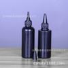 Suministros del Fabricante Botellas de Plástico de 100 ml, Botellas Negras Opacas con Boca Puntiaguda, Botellas Dispensadoras UV, Botellas de Pegamento Squeeze