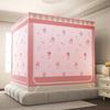 Cortina Blackout Estampada Nova 2025 Mosquiteiro Tipo Cama de Três Portas Exclusivo para o Sudeste Asiático para Repelir e Prevenir Mosquitos
