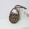 Nueva Bolsa de Felpa Linda Moda Otoño e Invierno Combinación Universal Bolso de Hombro para Mujer Color Sólido Simple Cruzado Bolsa para Teléfono Móvil