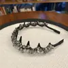 Diadema de Cristal de Lujo con Dientes para Peinar, Accesorio Versátil para el Cabello para Mujeres, Venta al por Mayor