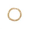 Pulseira punk corrente Cubana 3-10mm de largura masculina feminina aço inoxidável simples básica corrente Figaro joia presente