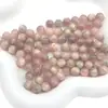 Cuentas redondas de resina multicolor de cielo estrellado, chapadas en oro, de 8-12 mm para bisutería, pulseras, collares, materiales y accesorios hechos a mano para DIY