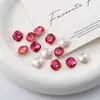 Strass Irregulares de 10mm, Novos, de Fundo Pontiagudo e Formato Quadrado para Nail Art, Strass de Vidro Luxuosos e Versáteis para Decoração de Unhas
