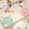 Alfombrilla de escritorio de dibujos animados para el aprendizaje infantil, impermeable y lavable, mantel protector de ojos para estudiantes, alfombrilla protectora para la superficie del escritorio de escritura
