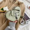 Comércio exterior Nova Moda Personalidade Criativa Amor Corrente PU Pequena Bolsa Estilo Coreano Estilo Estrangeiro Bolsa de Ombro Feminina de Alta Qualidade