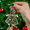Decoraciones Decoración de Navidad Accesorios Entusiastas Boston Mascota Perro Colgante Acrílico Regalo Árbol de Navidad Perro
