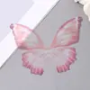 Tule de cor nova borboleta simulação borboleta diy estilo antigo presilha de cabelo acessórios de cabelo acessórios para caminhar