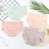 Caja Plateada Ropa Interior Femenina Sin Costuras de Amoníaco Desnudo de Grafeno Conductora de Humedad con Refuerzo de Algodón Ropa Interior Conductora de Humedad Sin Costuras para Mujer