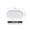 Pratos de porcelana de osso de estilo chinês Jingdezhen adequados para restaurante ocidental de hotel branco puro, caixa de mesa, pratos domésticos
