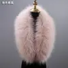 Otoño e Invierno Imitación Cuello de Piel de Zorro Mapache Cuello Falso Bufanda Sombrero Tira Verde Fruta Cuello Chal Cálido