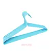 Fabricante de perchas audaz 43 cm 600 piezas/percha para adultos al por mayor fabricante de perchas recubiertas de plástico Wuhan Lehong ropa