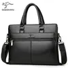 Bolso de Mano Bolso para Hombre Negocios Gran Capacidad Hombro Computadora Maletín Cuero Genuino Mano Cruzado