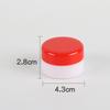 Caixa de creme 20g (g) caixa de creme caixa de subembalagem frasco plástico de teste caixa de máscara frasco bolha fundo transparente