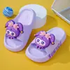 Pantuflas de Oso de Dibujos Animados Populares para Niños Verano Niños y Niñas Casa Interior Baño Familia Bebé Niños Pantuflas de Baño