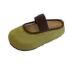 Zapatos planos retro de punta redonda para mujer, nuevo estilo de otoño, bloques de color con estampado de leopardo, suela suave, cómodos, versátiles, mocasines de slip-on