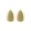 Aretes de Pin de Plata 925 en Forma de Gota con Esmalte Inglés de Estilo Francés para Mujer Nicho de Alta Gama Elegantes Retro Estilo Hong Kong