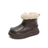 Botas de Nieve para Niñas Invierno Más Terciopelo Botas 2026 Nuevo Estilo Niños Algodón de Nieve Zapatos Infantiles Zapatos Grandes de Algodón Zapatos Cálidos de Invierno