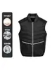 Moda Casual Deportiva de Invierno 2025 Chaleco Ligero Cálido con Cuello en V Chaqueta Top de Moda