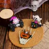 Pasador de Halloween Brillo Rosa Araña Calavera Pinza de Pato Transfronterizo Pasador de Halloween Calabaza Adorno de Ambiente Accesorios