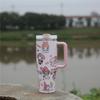 Taza de Coche de 40 oz Taza de Agua Sanrio Taza Labubu Gran Capacidad Termo de Acero Inoxidable 304 para Uso en Casa