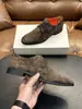 Sapatos Sociais Formais Masculinos de Couro Bovino Fosco Italiano STN Salto Baixo Leves para Deslocamento Diário Cadarço Couro Sapatos de Comércio Exterior Europeu e Americano Fonte