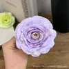 Cabeças de Flores de Rosa Artificiais, Boutonnières, Acessórios de Cabelo, Flores Decorativas, Bordas Enroladas, Cabeças de Lótus, Flores de Camélia, Cabeças de Flor de Peônia