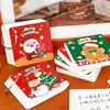 Navidad de Dibujos Animados Anillo de Hierro de Hojas Sueltas Estudiante Lindo Mini Cuaderno Papelería Navideña Bloc de Notas Regalo Pequeño